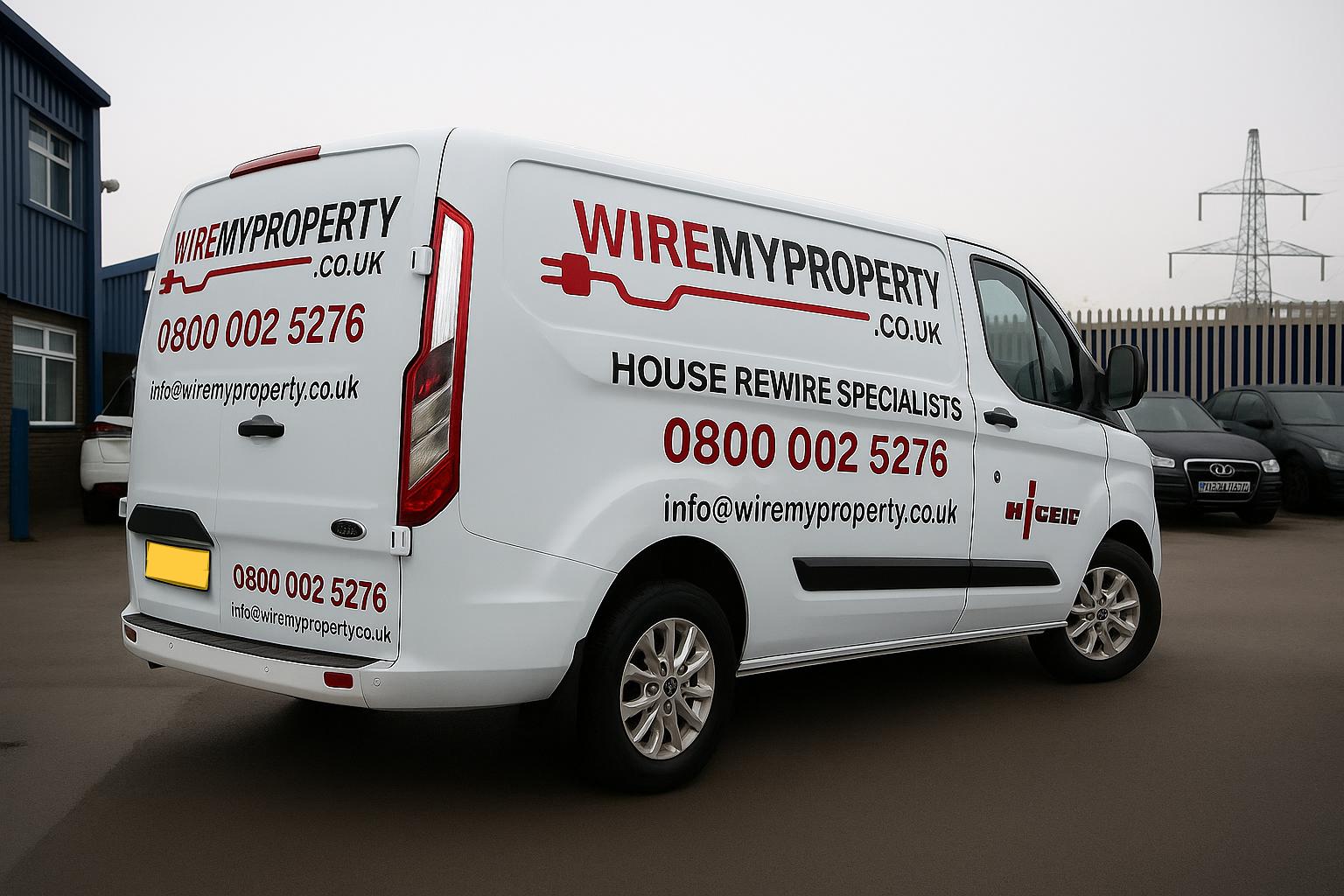 Wire My Property, Bristol - Van photo